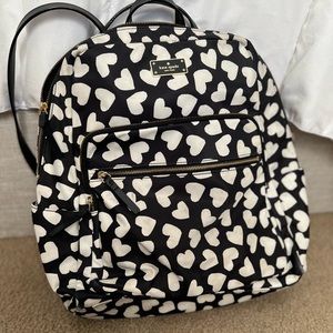 Kate Spade New York Blake Avenue Hearts Hilo Large Backpack Laptop Bag